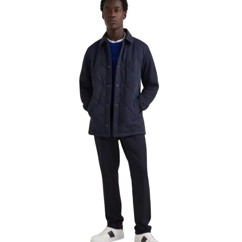 Tommy Hilfiger Mix Media Quilted Coach Jacket M MW0MW27894 Clothing/Lifestyle/Tommy Jeans Tommy Hilfiger