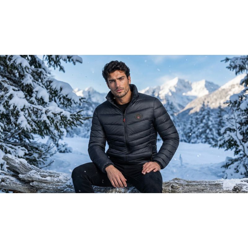 Men’s jacket Geographical Norway BARTINE BLACK DB MEN 233 (WY6915H/GN-BLACK)