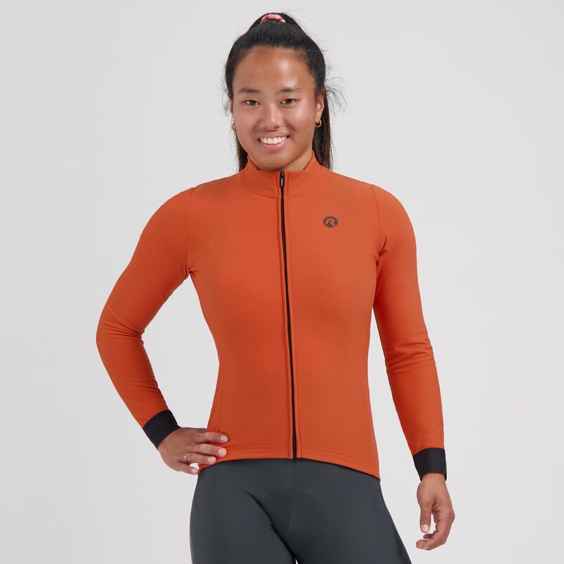 Rogelli women's sweatshirt SIGNATURE orange L Rogelli/Rower/Woman/Koszulki Długi Rękaw Your Sports Performance
