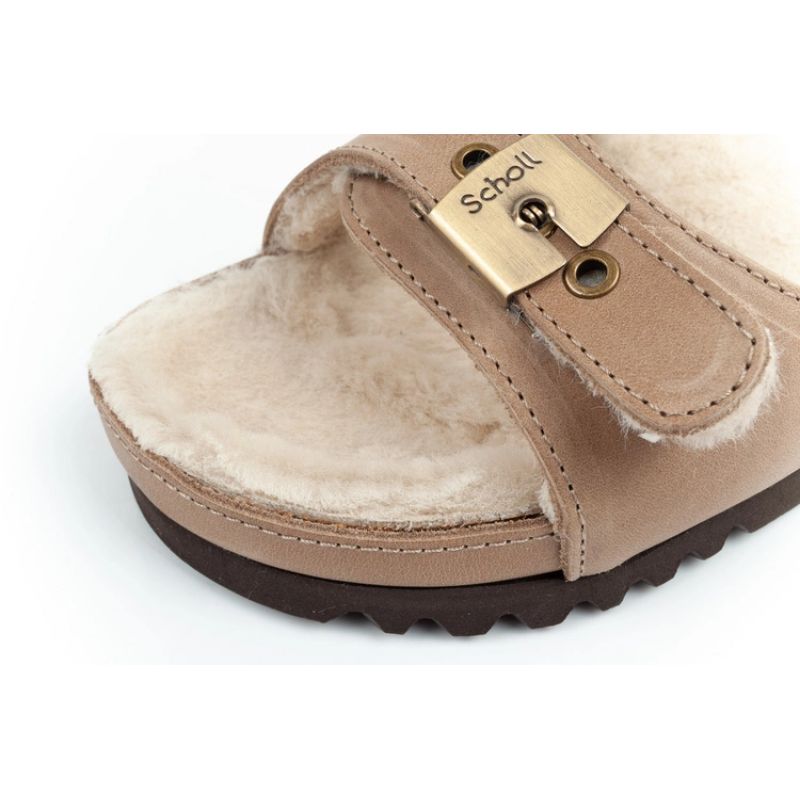 Scholl Iconic MEG Taupe W F303171062 Flip-Flops Footwear/Lifestyle/Scholl Your Sports Performance