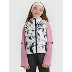 Girls' down vest with synthetic filling 4F 4FJRAW25TVJAF320-11A Clothing Your Sports Performance