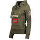 Geographical Norway Gymclass DB 054 M sweatshirt WW2491H/GN-Kaki Clothing/Outdoor/Geographical Norway Your Sports Performance