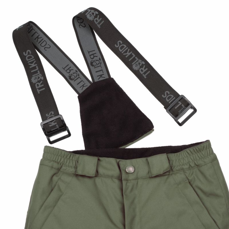 Trollkids Kids Hammerfest Snow Pant green (458-323) In preparation Your Sports Performance