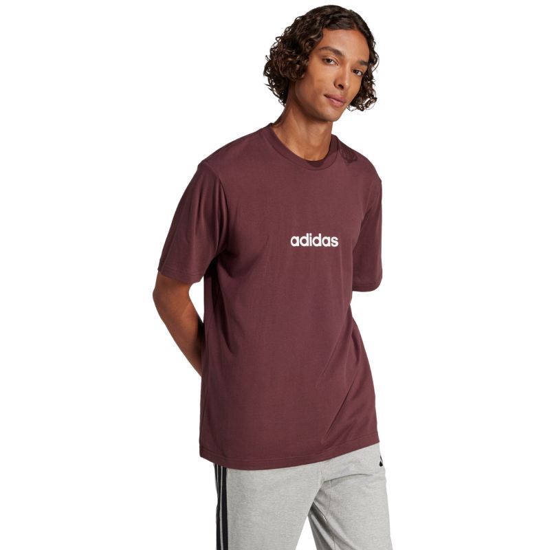 adidas Essentials Linear Single M T-shirt JE8998 Clothing/Lifestyle/T-shirts Adidas