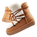 D.Franklin women's winter snow boots, fashionable fur lining, high D.Franklin