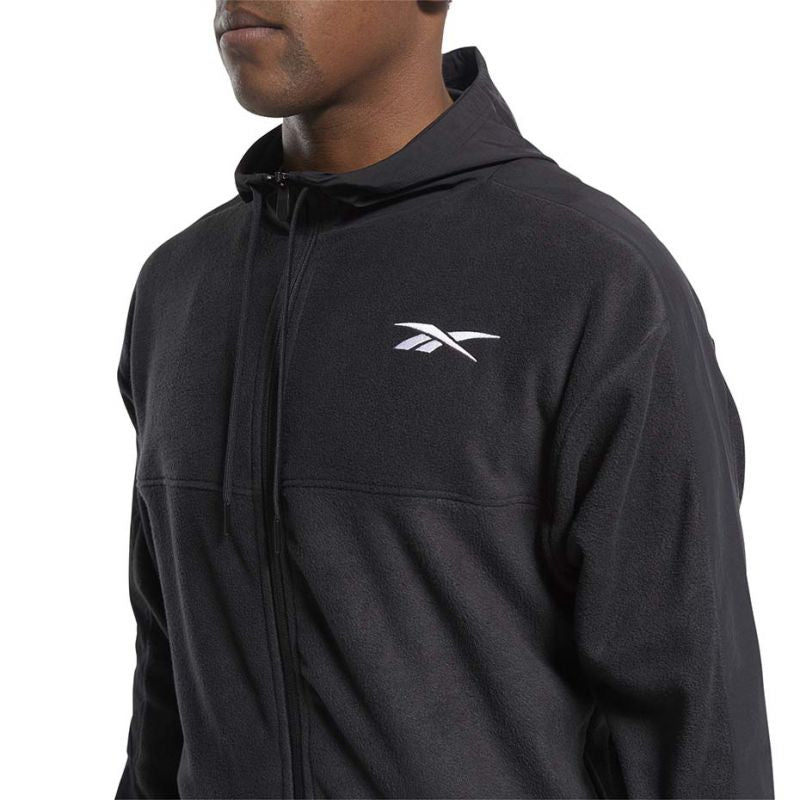 Reebok Workout Ready Fleece Full Zip Hoodie M FS8450 Clothing/Training Reebok