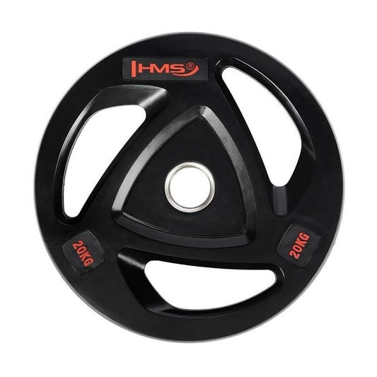 HMS Olympic plate rubberized 20 kg TOX20 17-61-095 Accessories/Training equipment Your Sports Performance