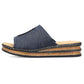 Comfortable Rieker W RKR670 flip-flops, navy blue Footwear/Lifestyle/Rieker Your Sports Performance