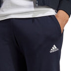 adidas Essentials Single Jersey Tapered Elasticized Cuff Logo M IC0056 pants Clothing/Training Adidas