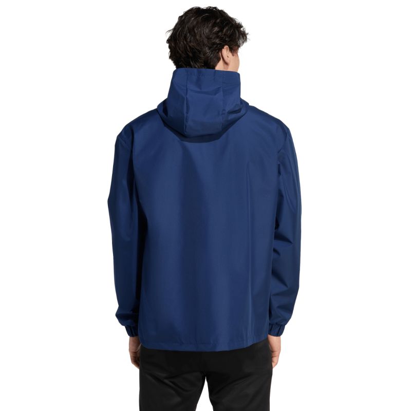 Men's adidas Entrada 26 All Weather Jacket Navy Blue JZ9102 To be categorized Your Sports Performance