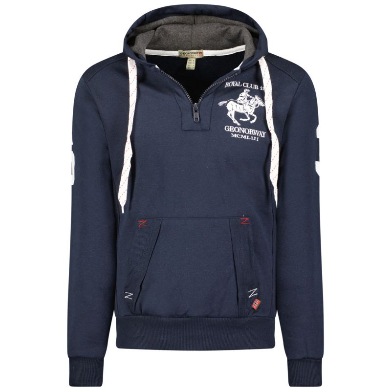 Geographical Norway Folton EO 100 M sweatshirt WW4783H/GNO-Navy Clothing/Outdoor/Geographical Norway Your Sports Performance