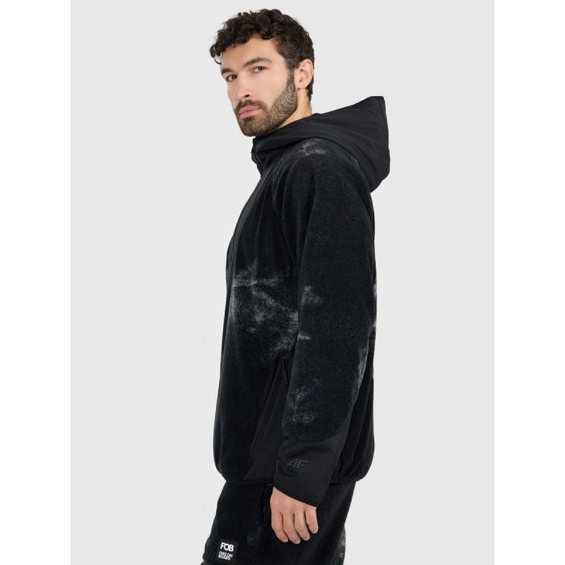 Men's 4F Warm loose fleece with hood 4F 4FRAW25TFLEM462-20A *Kategoria tymczasowa Your Sports Performance