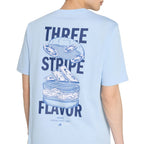 Men's adidas Burger Flavor Graphic T-shirt light blue KT9731