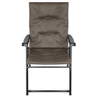 FOLDING GARDEN CHAIR 59X66X45/90CM WITH CUSHION GREY Home and Garden/Garden Your Sports Performance