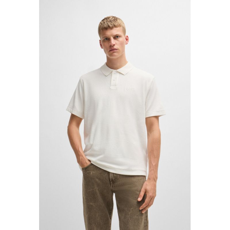 Polo Boss Pe Towel relaxed fit M 50511083-106 Clothing/Lifestyle/T-shirts/Boss Your Sports Performance