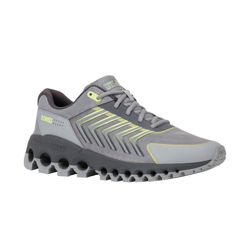 K-Swiss TUBES SPORT ULTRA ULTIMATE GRAY/ASPHALT/SLIME GREEN-M (08913-062-M)