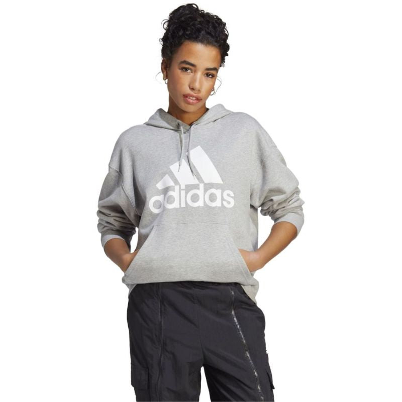 adidas Essentials Big Logo Oversized French Terry Hoodie W IC9865 Clothing/Lifestyle/adidas Adidas