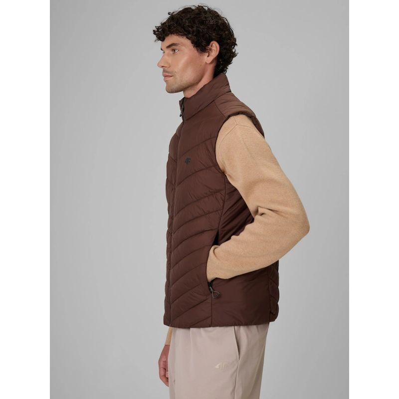 Men's vest with synthetic filling 4F 4FRAW26TVJAM401-80S