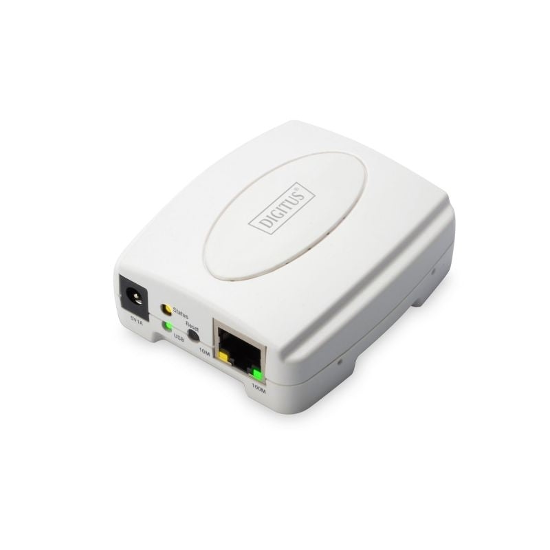 DIGITUS LAN PRINT SERVER 1XUSB 2.0 1XRJ45 FAST ETHERNET 10/100MBPS DN-13003-2 Komunikacja i łączność/PrintSerwer - Serwery wydruku Your Sports Performance