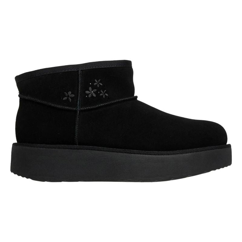 Skechers Slip-Ins Ankle Boots- Keep Cozy 169143-BBK Black In preparation Your Sports Performance
