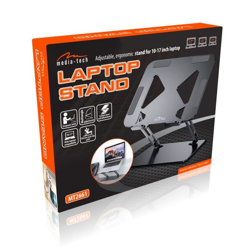 MEDIA-TECH LAPTOP STAND LAPTOP STAND Chłodzenie/Podstawki pod notebooki Your Sports Performance