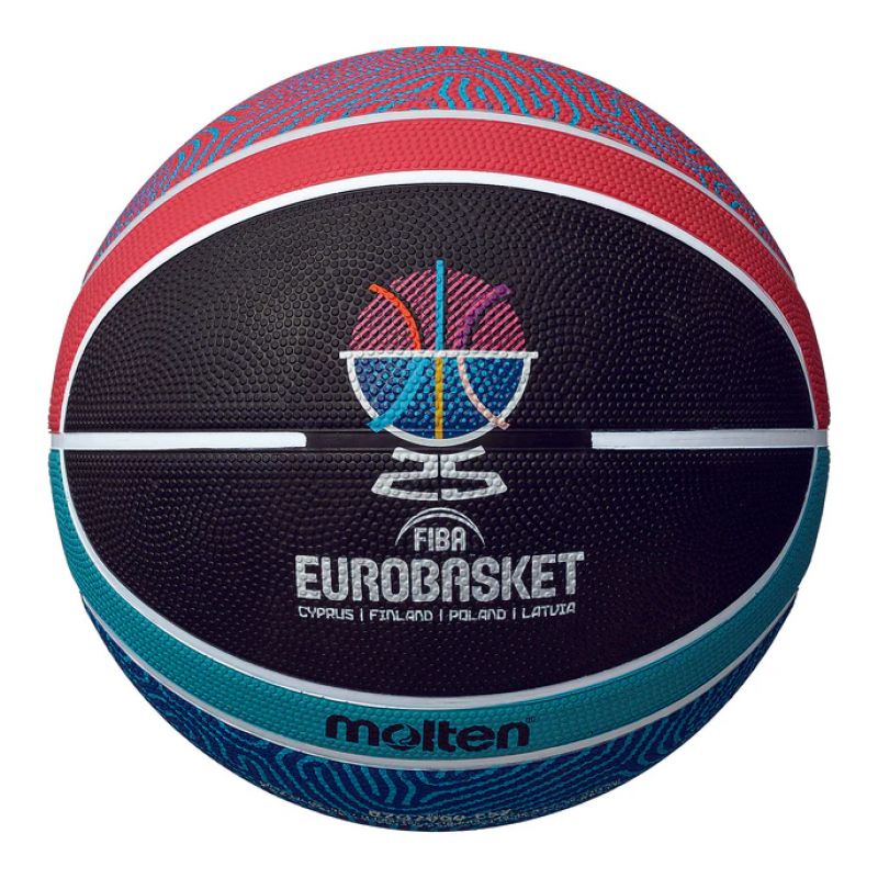 Molten Eurobasket 2025 Replica Basketball B7G2000-E5Z Accessories/Balls/Basketball Your Sports Performance
