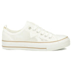 Filippo DTN7856 women's white mesh sneakers Filippo