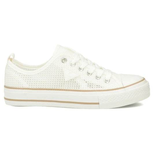 Filippo DTN7856 women's white mesh sneakers Filippo