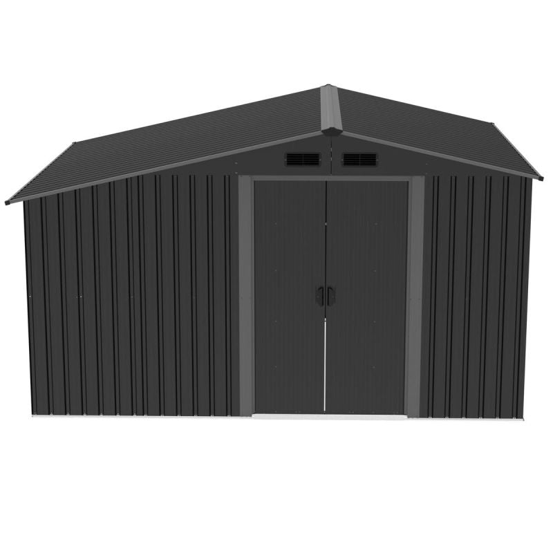 METAL GARDEN TOOL SHELF WITH WOOD SHELF 308X245X202CM Home and Garden/Garden Your Sports Performance