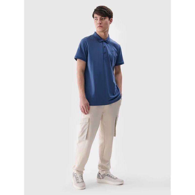Men's regular polo shirt 4F 4FWMM00TPTSM367-32S *Kategoria tymczasowa Your Sports Performance