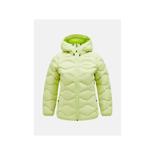Peak Performance W Helium Down Hood Jacket Yellow Import z PMSport Your Sports Performance