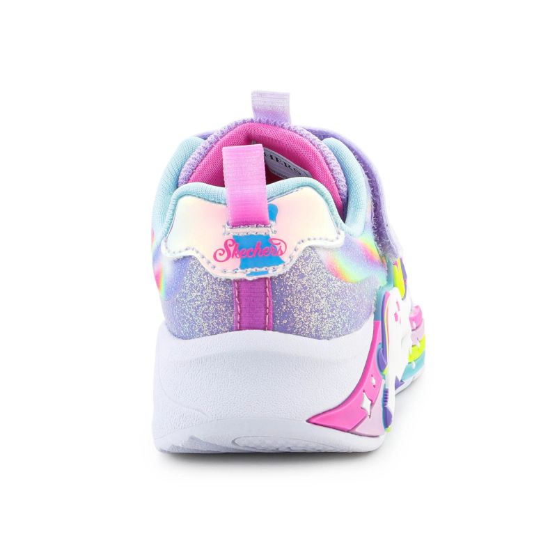 Skechers S-Lights Girl's Unicorn Chaser Jr 302298N-LVMT shoes