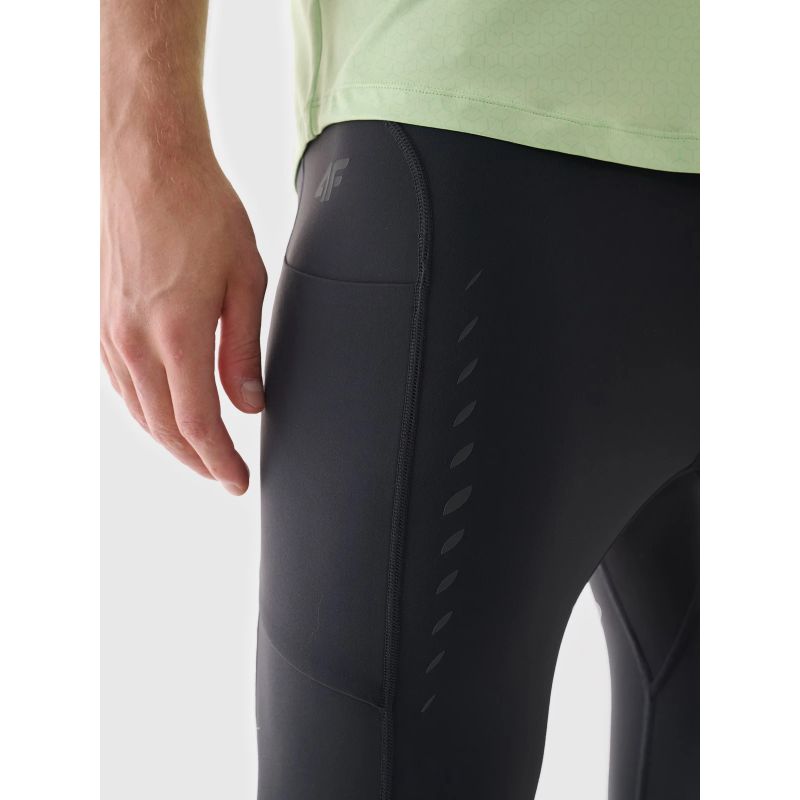 Men's quick-drying running leggings 4F 4FWAW24TFTIM270-22S *Kategoria tymczasowa Your Sports Performance