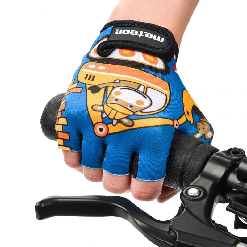 Cycling gloves Meteor Teddy Builder Junior 26184-26185-26186 Accessories/Gloves Your Sports Performance