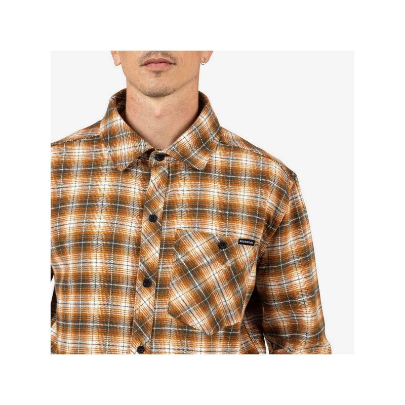 Men's shirt ROSSIGNOL RANCH PLAID SHIRT gray