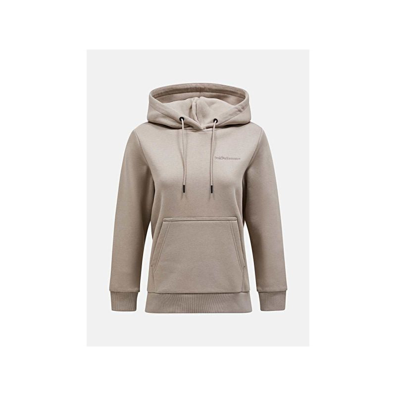 Peak Performance W Original Small Logo Hood Beige Import z PMSport Your Sports Performance