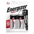 ENERGIZER BATTERY MAX C LR14. 2 pcs. ECO packaging Baterie, akumulatorki i ładowarki/Baterie Your Sports Performance