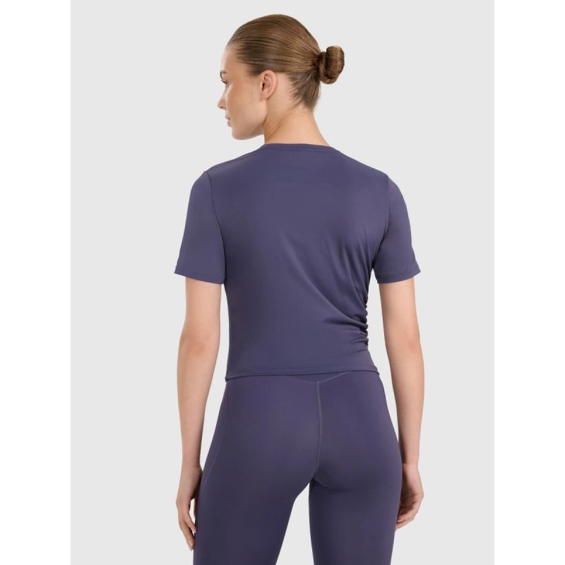 Women's quick-drying yoga and pilates top 4F 4FWAW25TFTSF1524-31S 4f