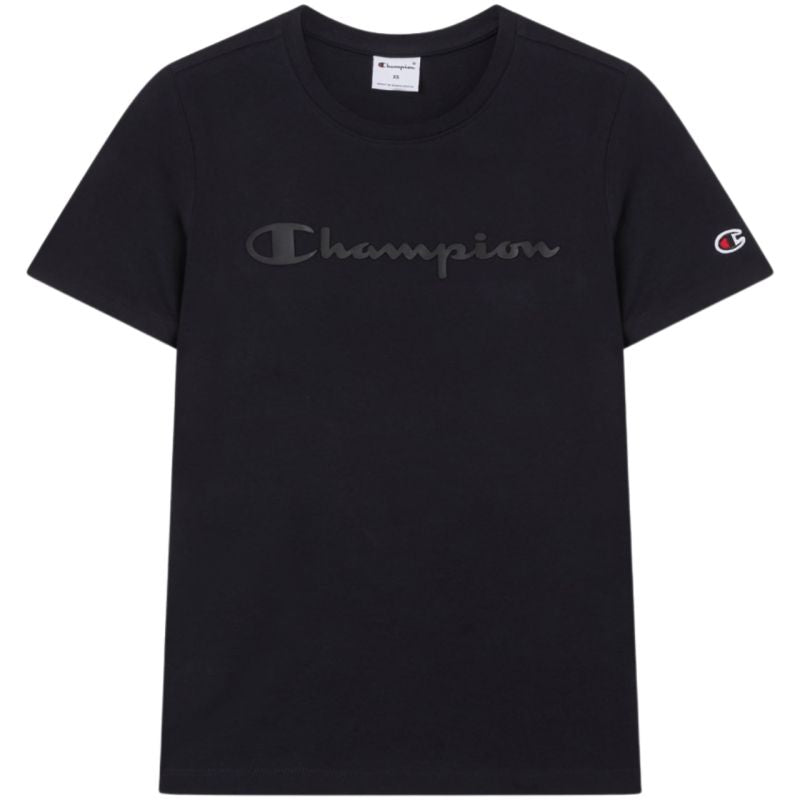 Champion Women's Short Sleeve T-shirt Black 119125 KK001