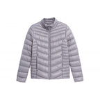 Jacket 4F W H4Z21-KUDP002 Gray Clothing/Outdoor 4F
