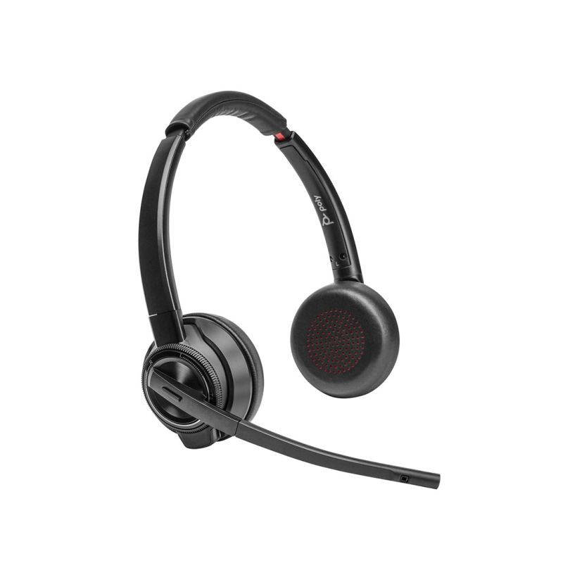 POLY Savi 8420 Office Stereo Headset Microsoft Teams Certified DECT 1880-1900 MHz Akcesoria GSM/Słuchawki przewodowe Your Sports Performance