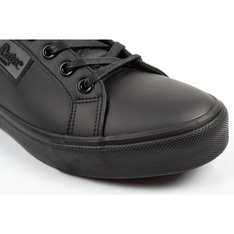 Lee Cooper men's sports shoes sneakers fashionable black comfortable