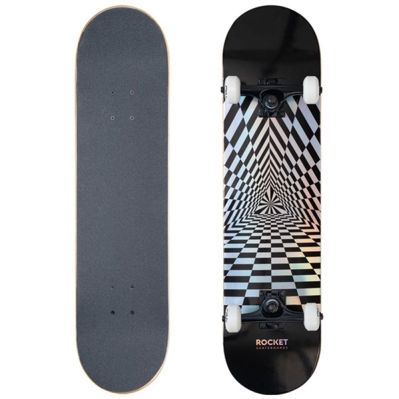 Rocket Prism Foil Skateboard 7.75" RKT-COM-1554 Accessories/Skating/Rocket Your Sports Performance