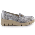 Women's gold platform shoes M.Daszyński MR23109D M. Daszyński