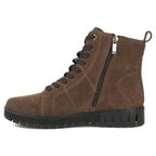 Women's brown suede leather ankle boots Filippo DBT7273
