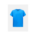 PEAK PERFORMANCE Jr Original Small Logo Tee blue