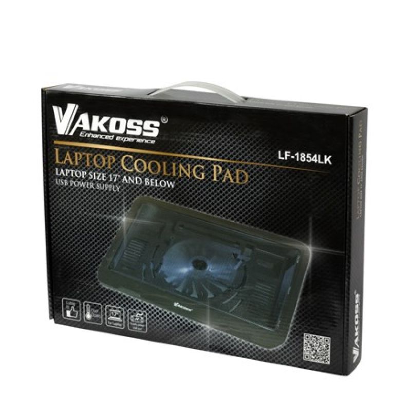 VAKOSS NOTEBOOK COOLING PAD LF-1854LK Chłodzenie/Podstawki pod notebooki Your Sports Performance