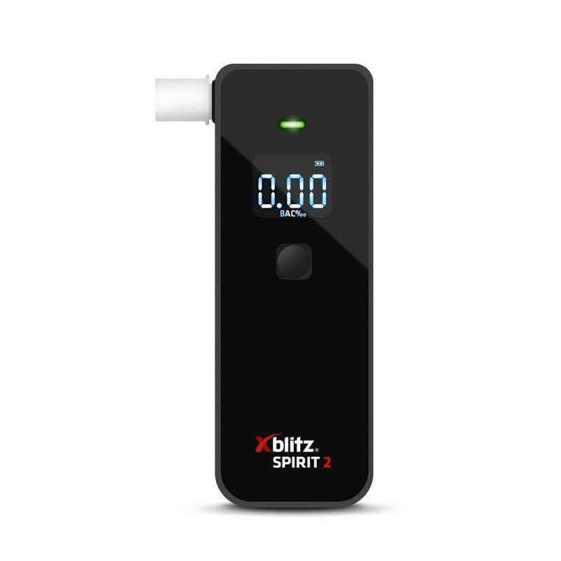 XBLITZ SEMICONDUCTOR BREATHALYZER SPIRIT 2 Elektronika i akcesoria/Alkomaty Your Sports Performance