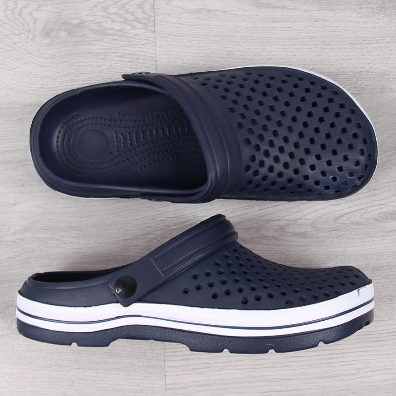 NEWS W EVE300B openwork foam slippers navy blue Footwear/Lifestyle/News Your Sports Performance