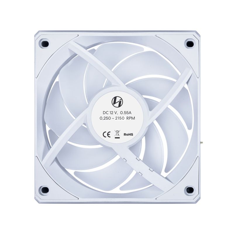 Lian Li UNI FAN CL Wireless Fan, 3-Pack - 120mm, White Chłodzenie/Chłodzenie - wentylatory Your Sports Performance
